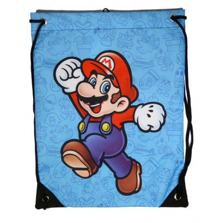 Bag canvas Super Mario Nintendo gym