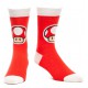 Calcetines Super Mario Mushroom red