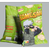 Komesan - Chips De Arroz Sabor Crema Y Cebolla - Naruto (60g / 2.12oz)