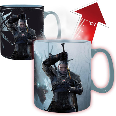 Mug thermique Geralt et Ciri The Witcher