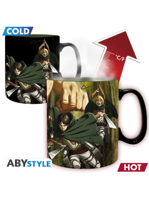 Taza térmica Eren Titán 460 ml Attack on Titan