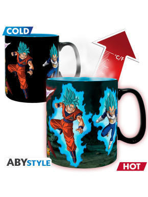 Taza térmica Saiyans vs Black 460ml Dragon Ball