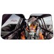 Schaduw van de voorste auto Luke Skywalker
