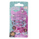 ACCESORIOS PELO CLIPS 6 PIEZAS GABBY´S DOLLHOUSE