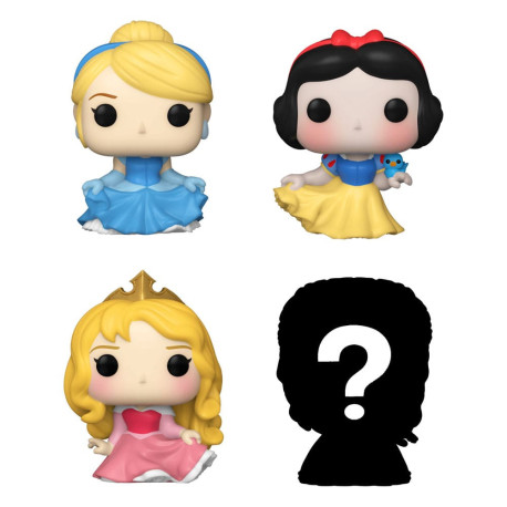 Disney Princesses Pack de 4 Figuras Bitty POP! Vinyl Cinderella 2,5 cm