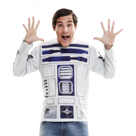 Camiseta Cosplay Star Wars R2D2