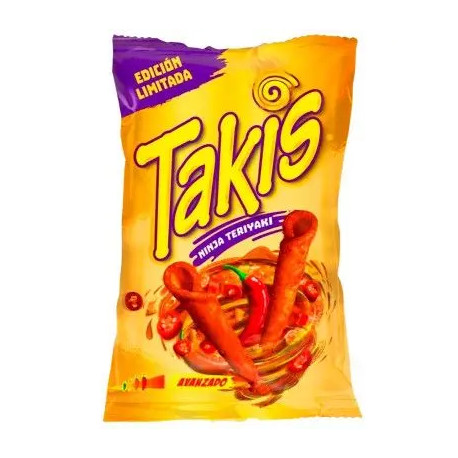 Takis Ninja Teriyaki snack de maíz