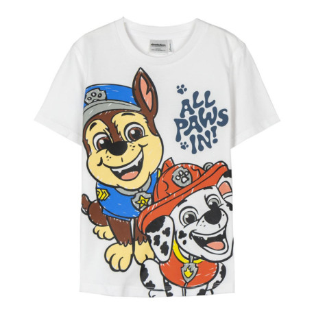 CAMISETA CORTA SINGLE JERSEY PAW PATROL