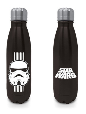 Botella metálica Stormtrooper negra