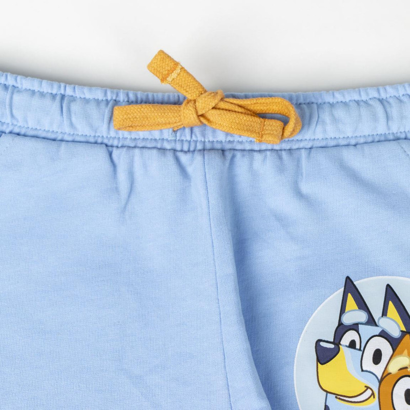 Conjunto Bluey - Camiseta E Shorts Para Meninas Com Estampa Da Personagem