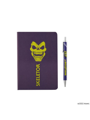 Cuaderno Y Bolígrafo Skeletor