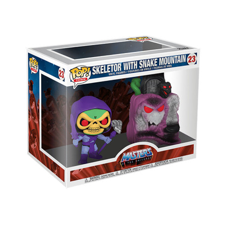 Funko Pop ! Skeletor avec la montagne aux serpents (Les Maîtres de l'Univers)