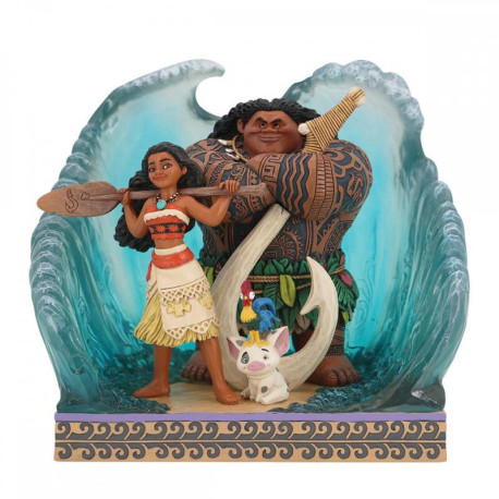 Figura Decorativa Moana Escena Pelicula