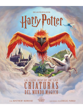 Libro guía Pop-up de criaturas del mundo magico Harry Potter
