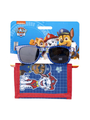 GAFAS DE SOL SET CARTERA PAW PATROL