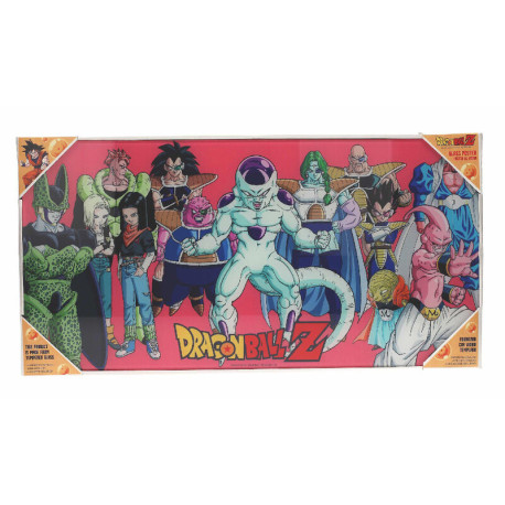 Poster De Vidrio Dragon Ball Z Villanos