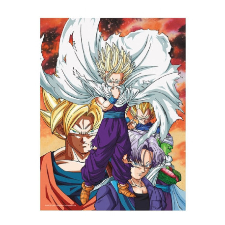 Poster De Vidrio Dragon Ball Z Heroes Vs Cell