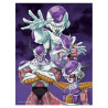 Dragon Ball Poster en verre Z Frieza Transformations