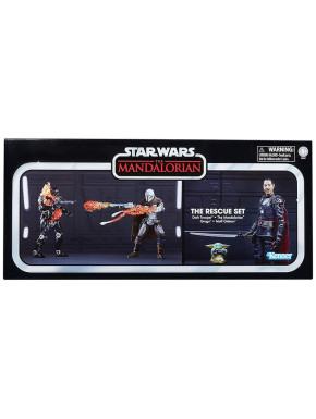 Set Figuras Star Wars The Mandalorian El Rescate