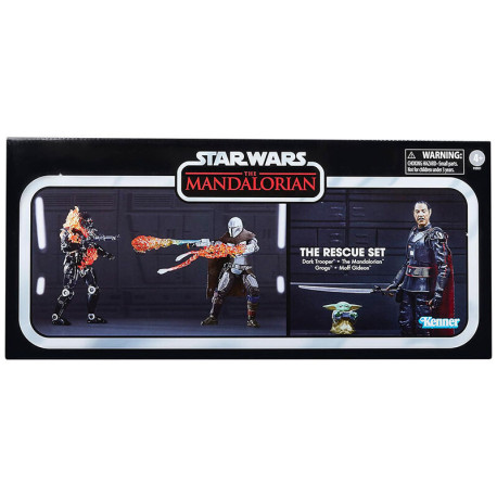 Set Figuras Star Wars The Mandalorian El Rescate