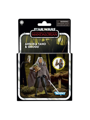 Figurine vintage Ahsoka Tano et Grogu The Mandalorian