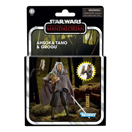 Figura vintage Ahsoka Tano e Grogu The Mandalorian