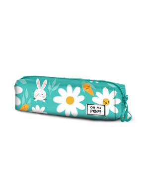 Trousse à crayons Oh My Pop ! lapin turquoise