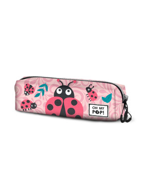 Estuche portatodo Oh My Pop! Rosa Mariquitas