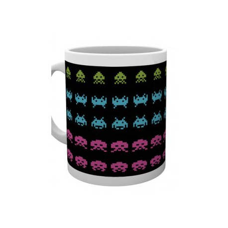 Cup Space Invaders dark