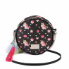 Sac à bandoulière Licorne noire Oh My Pop !