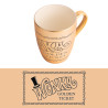 TAZA WILLY WONKA GOLDEN TICKET