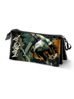 Estuche triple Parkour Estilo Urbano