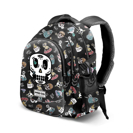 Mochila Skull Estilo Urbano Negro