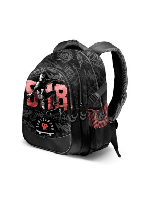 SK8 Urban Style Backpack Noir