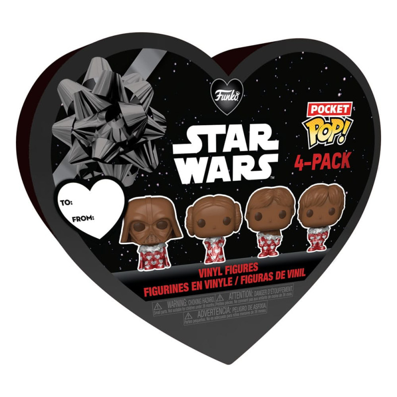 Pack mini Funko Pop Star Wars San Valentín 28,90€ –