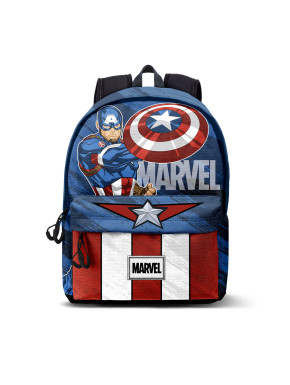 Sac à dos Captain America barres rouges et blanches