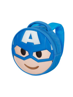 Mochila infantil Capitán América Azul