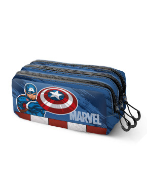 Etui bleu Captain America