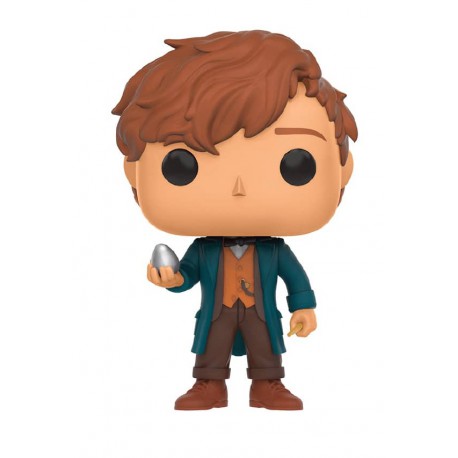 Funko Pop! Newt Scamander met Ei Fantastische Dieren