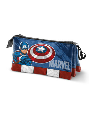 Etui bleu Captain America