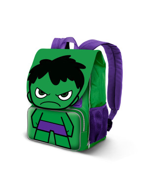 Mochila escolar Hulk Verde