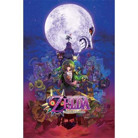 Affiche Zelda Majoras Mask