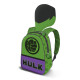 Mochila infantil Hulk Verde