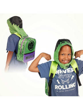 Mochila infantil Hulk Verde