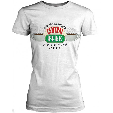 Camiseta Chica Friends Central Perk