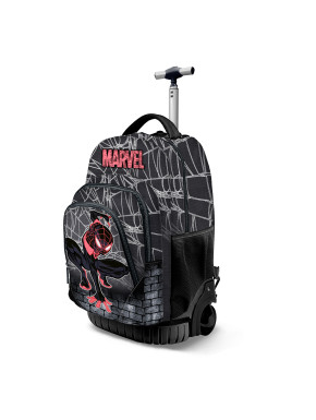 Mochilla trolley Spiderman Gris