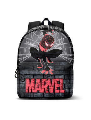 Mochila Spiderman Gris