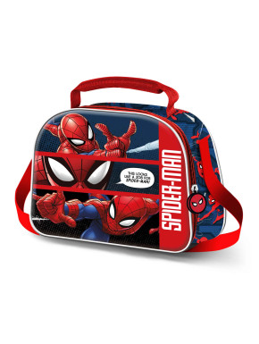 Portameriendas Spiderman Rojo