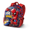 Mochila guardería Spiderman Rojo