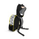 Mochila infantil Batman Gris